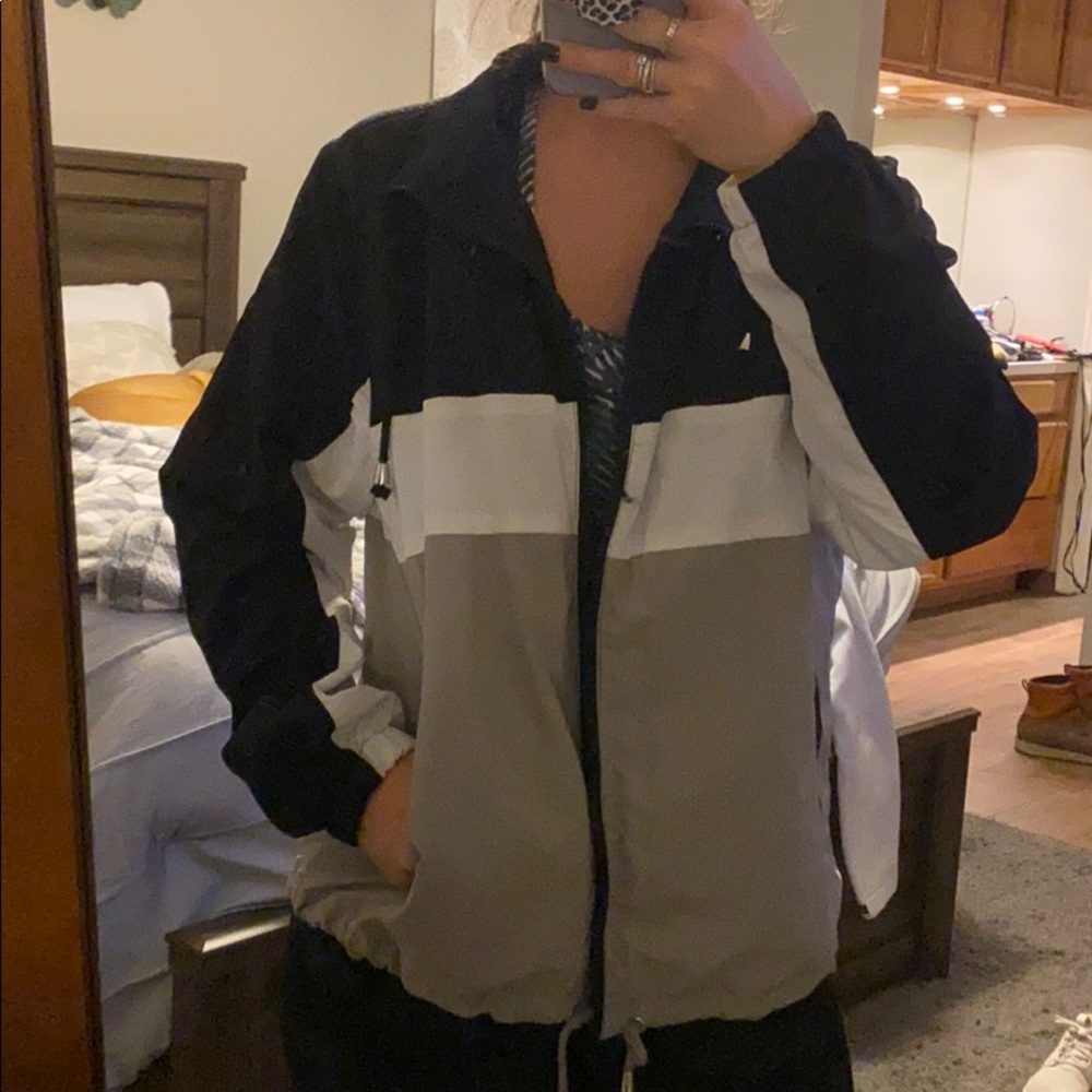 Retro windbreaker jacket